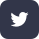 navy rounded twitter logo icon